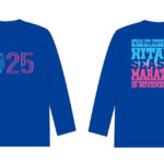 大会参加賞の長袖Ｔシャツのイメージ（実行委員会提供）